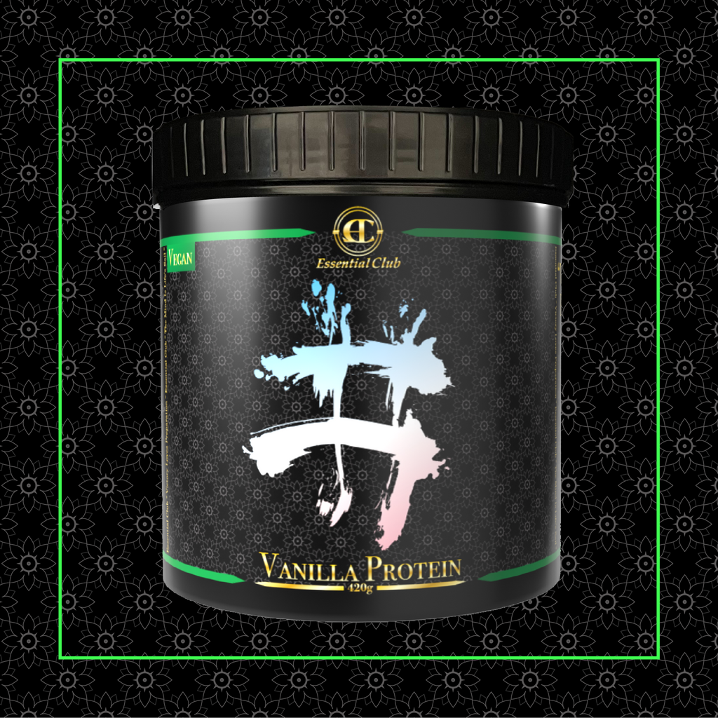 Vegan Vanilla Protein/ヴィーガン・バニラ・プロテイン 420g - Essential Club